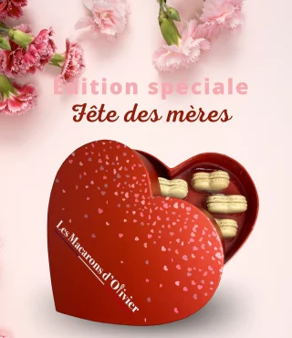 💕 FÊTE DES MÈRES 💕

Notre coffret cœur 12 macarons disponible en boutique 🌺